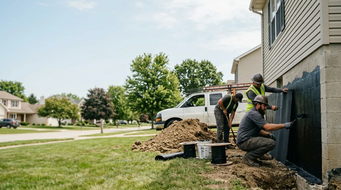 Basement Waterproofing in West Des Moines, IA near me